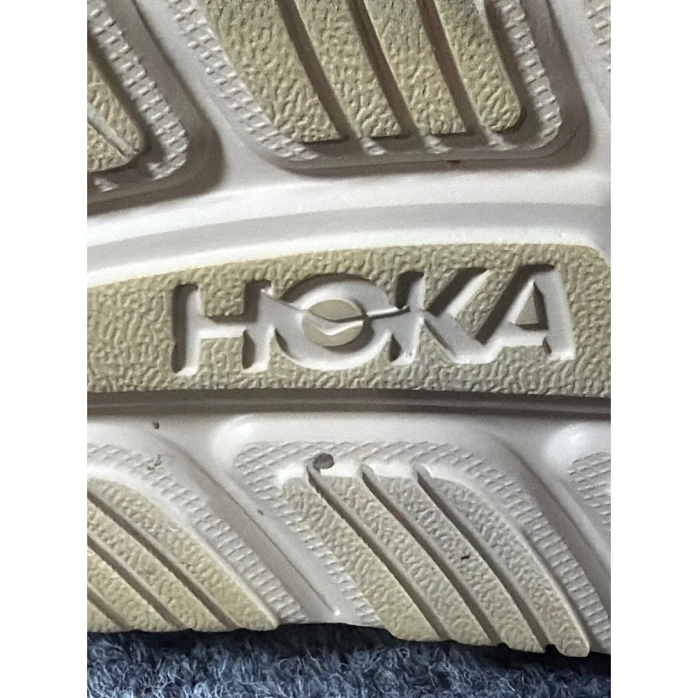 Hoka One One Men’s Cushioned Slide Sandals in Tan
